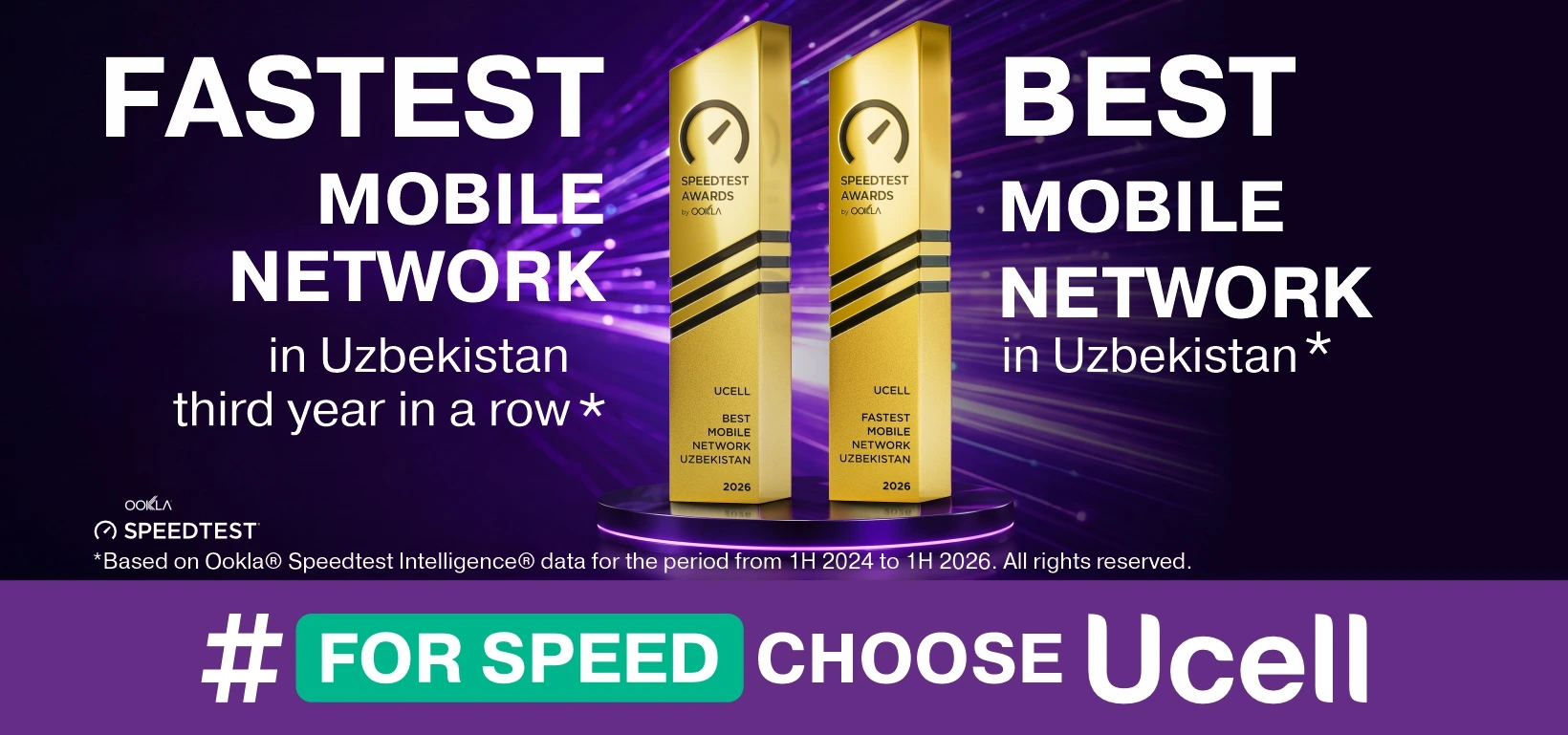 Ucell &mdash; Fastest Mobile Network in Uzbekistan