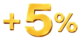 Keshbek 5%